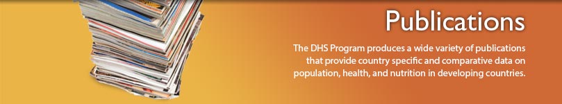 the-dhs-program-publications