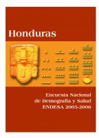 Cover of Honduras DHS, 2005-06 - Final Report (Spanish)