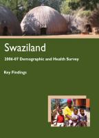 Cover of Eswatini DHS, 2006-07 - Key Findings (siSwati) (English)