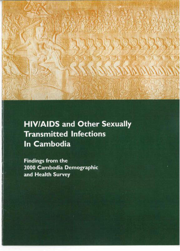Cover of Cambodia DHS, 2000 - HIV/AIDS and Other Sexually Transmitted Infections in Cambodia (English)