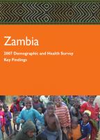 Cover of Zambia DHS, 2007 - Key Findings (English)