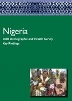 Cover of Nigeria DHS, 2008 - Key Findings (English)
