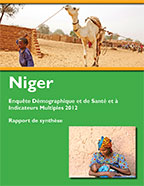 Cover of Niger DHS, 2012 - Key Findings (French)