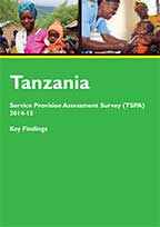 Cover of Tanzania SPA, 2014-15 - Key Findings (English)