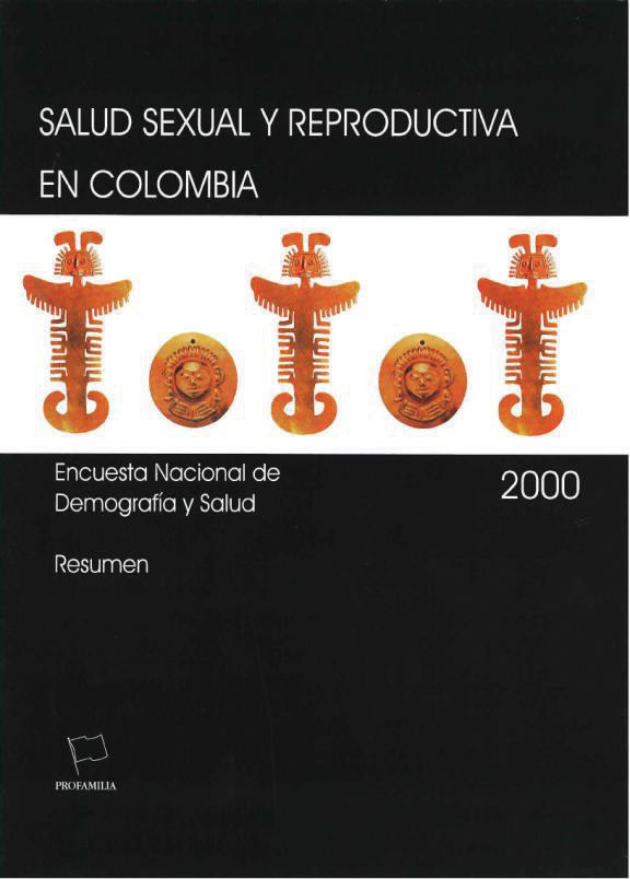 Cover of Colombia DHS, 2000 - Summary Report (Spanish)