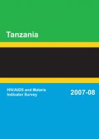Cover of Tanzania AIS, 2007-08 - Final Report AIS/MIS (English)