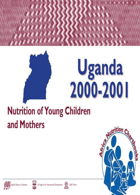 Cover of Uganda 2000-2001, Nutrition of Young Children and Mothers (English)