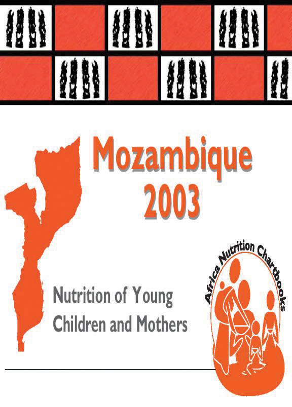 Cover of Mozambique 2003, Nutrition of Young Children and Mothers (English, Portuguese)