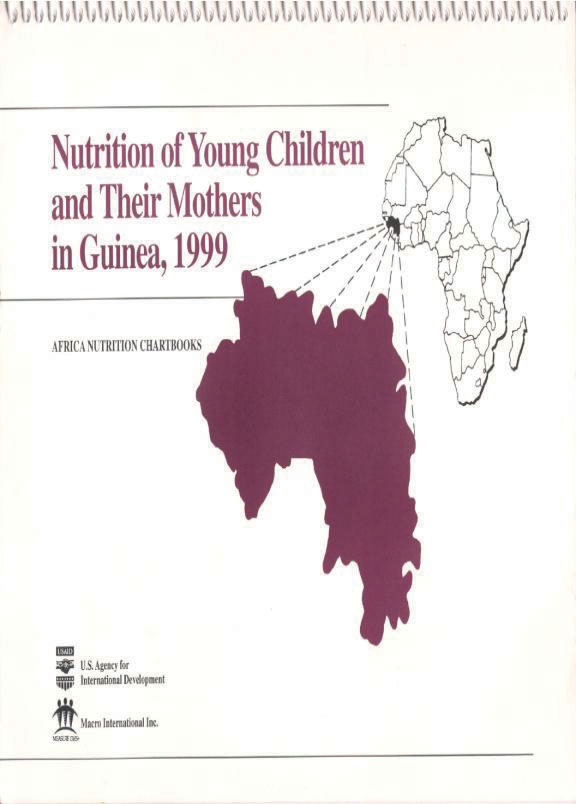Cover of Guinea 1999, Nutrition of Young Children and Their Mothers (English, French)