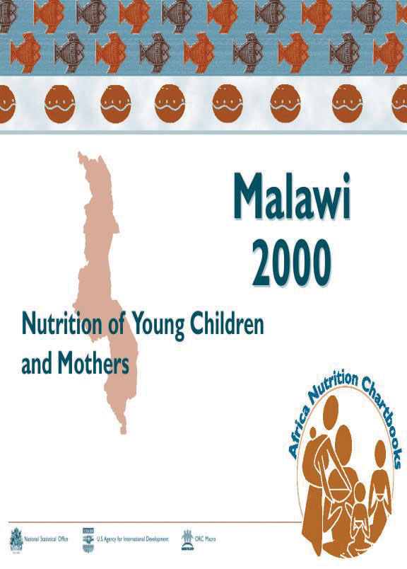 Cover of Malawi 2000, Nutrition of Young Children and Mothers (English)