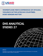 Cover of Women's and Men's Experience of Spousal Violence in Two African Countries: Does Gender Matter? (English)