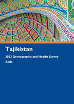 Cover of Tajikistan DHS 2023 - Atlas (English, Russian)