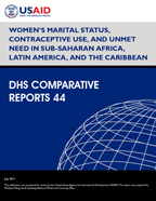 Cover of Women's Marital Status, Contraceptive Use, and Unmet Need in Sub-Saharan Africa, Latin America, and the Caribbean (English)
