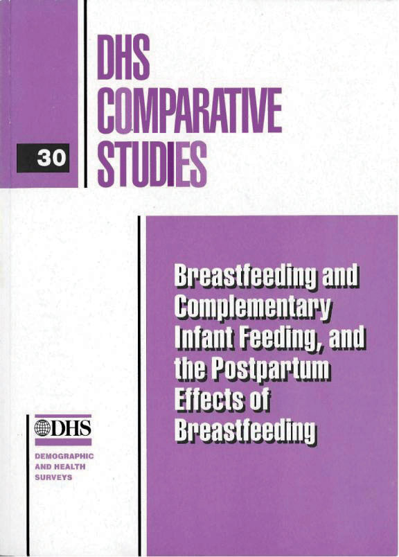 Cover of Breastfeeding and Complementary Infant Feeding/Postpartum Effects (English)