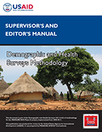 Cover of DHS Supervisor’s and Editor’s Manual (English, French)