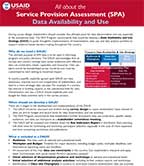 Cover of SPA Data Availability and Use Brief (English)