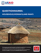 Cover of DHS Questionnaire Modules from Previous Phases (English)