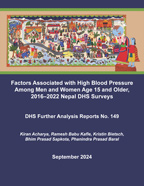 Cover of Factors Associated with High Blood Pressure Among Men and Women Age 15 and Older, 2016–2022 Nepal DHS Surveys (English)