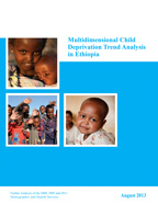 Cover of Multidimensional Child Deprivation Trend Analysis in Ethiopia (English)