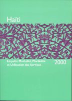Cover of Haiti DHS, 2000 - Final Report (French)