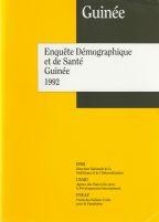 Cover of Guinea DHS, 1992 - Final Report (French)