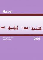 Cover of Malawi DHS, 2004 - Final Report (English)