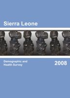 Cover of Sierra Leone DHS, 2008 - Final Report (English)