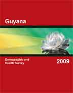 Cover of Guyana DHS, 2009 - Final Report (English)