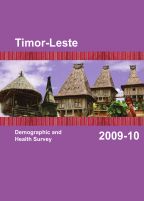 Cover of Timor-Leste DHS, 2009-10 - Final Report (English)