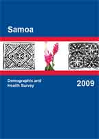 Cover of Samoa DHS, 2009 - Final Report (English)