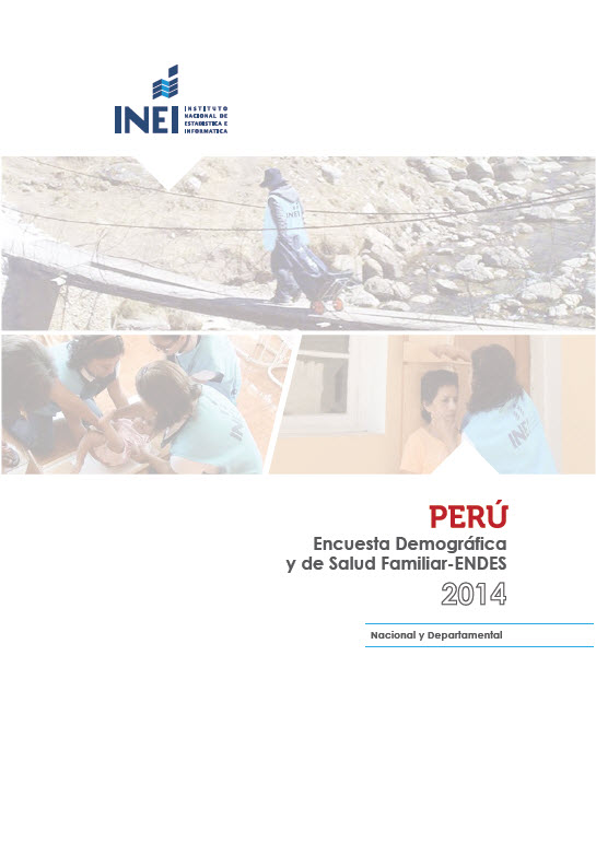 Cover of Peru DHS, 2014 - Final Report Continuous (Spanish)