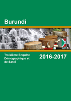 Cover of Burundi DHS, 2016-17 - Final Report (French)