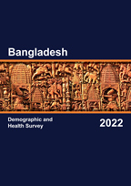 Cover of Bangladesh DHS, 2022 - Final Report (English)