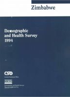 Cover of Zimbabwe DHS, 1994 - Final Report (English)