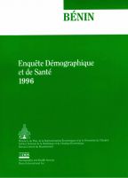 Cover of Benin DHS, 1996 - Final Report (French)