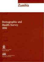 Cover of Zambia DHS, 1996 - Final Report (English)
