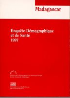 Cover of Madagascar DHS, 1997 - Final Report (French)