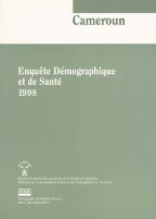 Cover of Cameroon DHS, 1998 - Final Report (French)