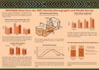 Cover of Zambia DHS, 2007 - HIV Fact Sheet (English)