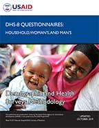 Cover of Malaria Questionnaires - DHS7 (English, French)
