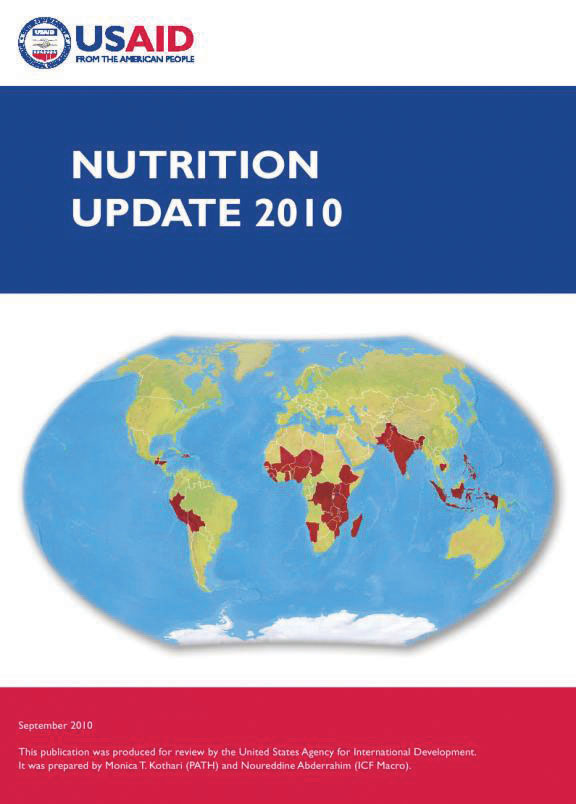 Cover of Nutrition Update 2010 (English)
