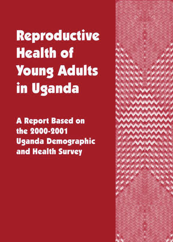 Cover of Reproductive Health of Young Adults in Uganda (English)