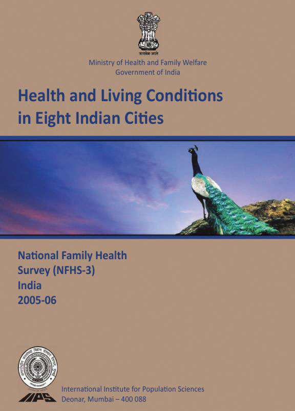 Cover of Health and Living Conditions in Eight Indian Cities (English)
