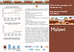 Cover of Malawi 2015-16 DHS - Fact Sheet (English)