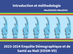 Cover of Mali Demographic and Health Survey 2023-24 - Survey Presentations (French)