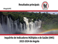 Cover of Angola DHS 2023-24 - Survey Presentation (Portuguese)