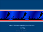 Cover of Liberia: 2009, MIS - Survey Presentations (English)
