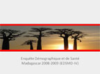 Cover of Madagascar: DHS, 2008-09 - Survey Presentations (French)
