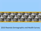Cover of Rwanda: DHS, 2010 - Survey Presentations (English)