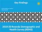 Cover of Rwanda DHS 2019-20 - Survey Presentations (English)